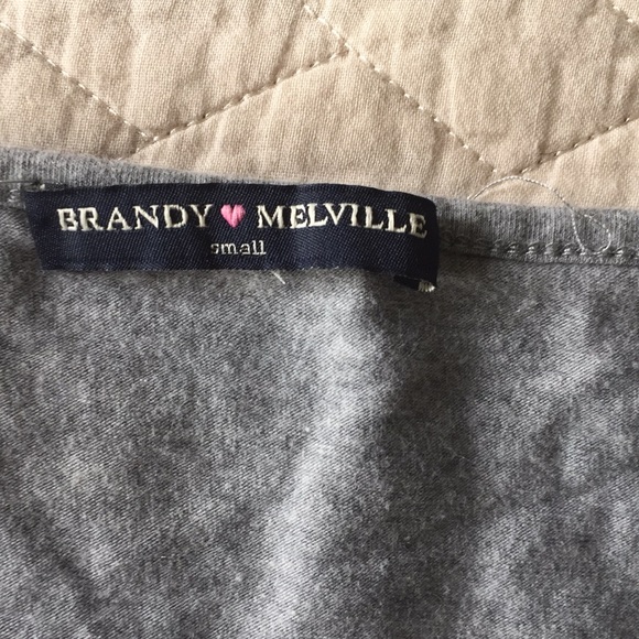 Brandy Melville grey halter tank - Picture 3 of 3